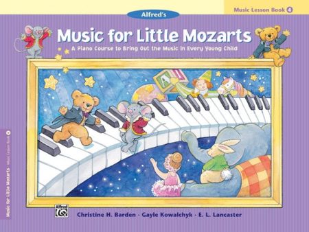 Alfred - Music for Little Mozarts - Music Lesson Book - 4 Discount