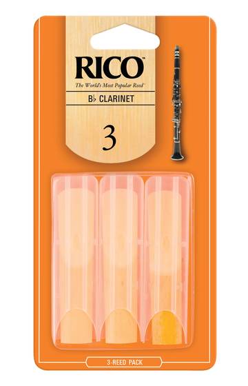 Rico - Clarinet - 3.0 - 3 Pack on Sale