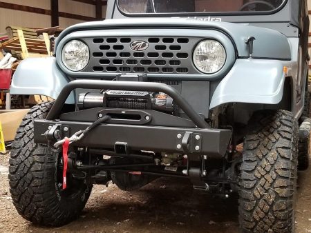 ROXOR STUBBY BUMPER - 42  WIDE PLUS 2  RECEIVER WITH BULLBAR Sale