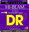 DR Strings EHR-11 Hi-Beam Electric Guitar Strings, Heavy 11-50 Fashion