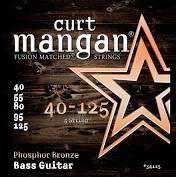 Curt Mangan - CM34125 Bass Strings (40-125) Phosphor Bronze 5 string Supply