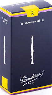 Vandoren - Eb Clarinet - 2.0 - 10 Pack Online now