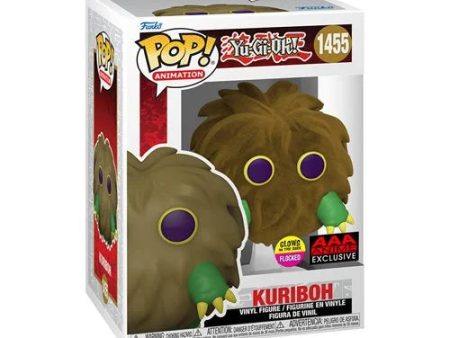 Yu-Gi-Oh: Funko Pop! - Kuriboh Flocked GITD #1455 (AAA Exclusive) Online Sale