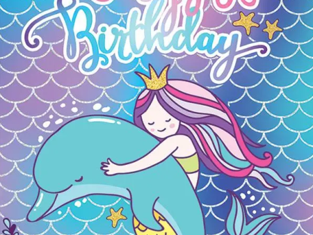 Birthday Card - Mermaid Supply