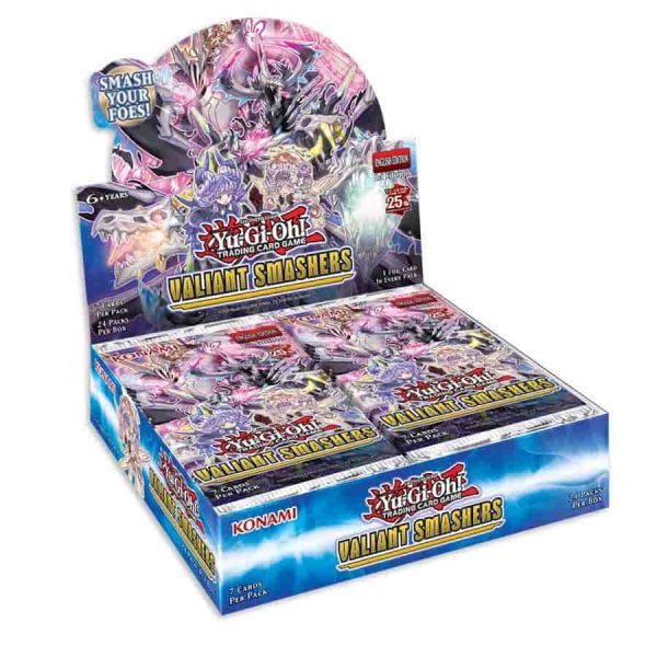 Yu-Gi-Oh: Valiant Smashers - Booster Box (24 Packs) For Cheap