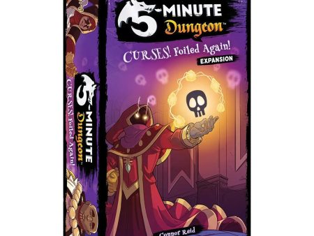 5 Minute: Dungeon - Curses! Foiled Again! (Expansion) Hot on Sale