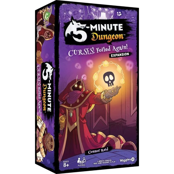 5 Minute: Dungeon - Curses! Foiled Again! (Expansion) Hot on Sale