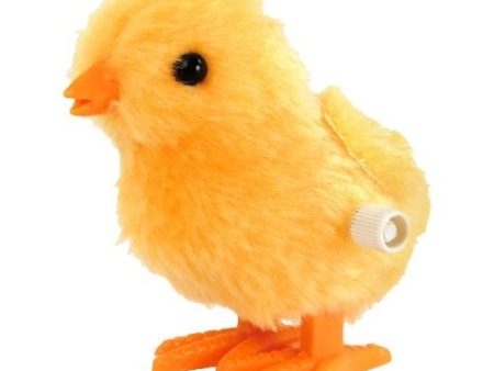 Yellow Fuzzy Chick Wind Up Toy Hot on Sale