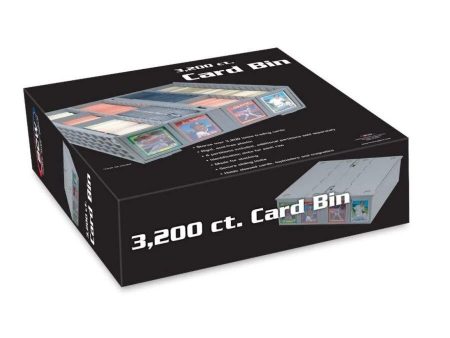 BCW: Plastic Card Bin (3200 cards) Fashion