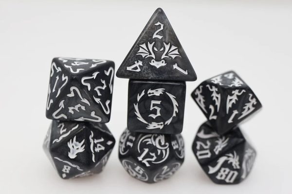 Foam Brain Games: RPG Dice Set - Drake s Flight (Nightmare) For Cheap