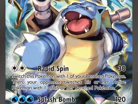 PTCGL Code: Blastoise EX XY122  - Red Blue Collection Promo Supply